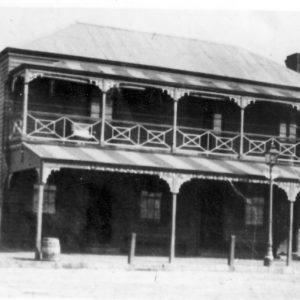 1883 - O'Connell's Barrier Ranges Hotel