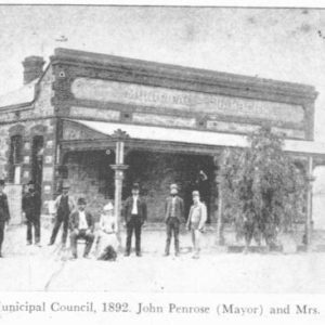 1892 - Silverton Municipal Council