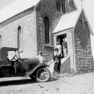 1949 - Catholic Church (Mrs Wythe & John Greg)