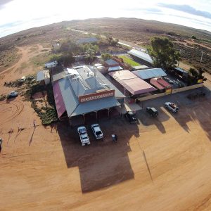 Silverton Hotel Drone Shot